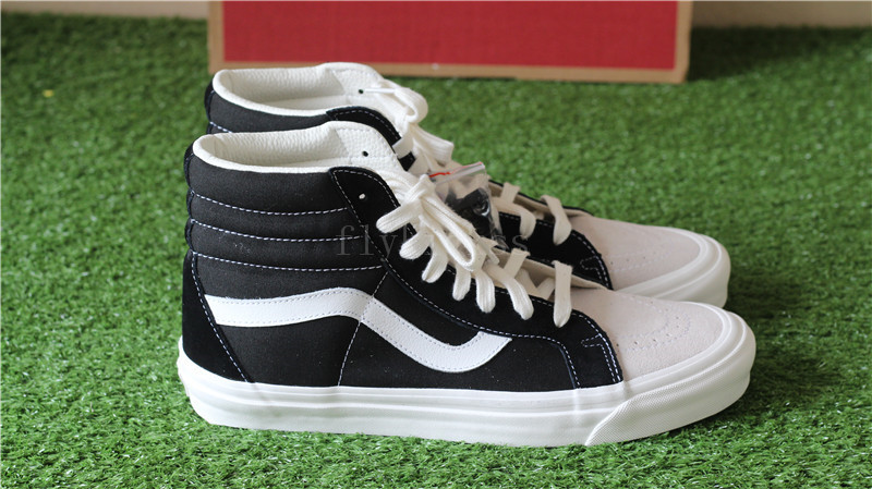 Original Fear Of God x Vans Sk8 Hi Reissue Black